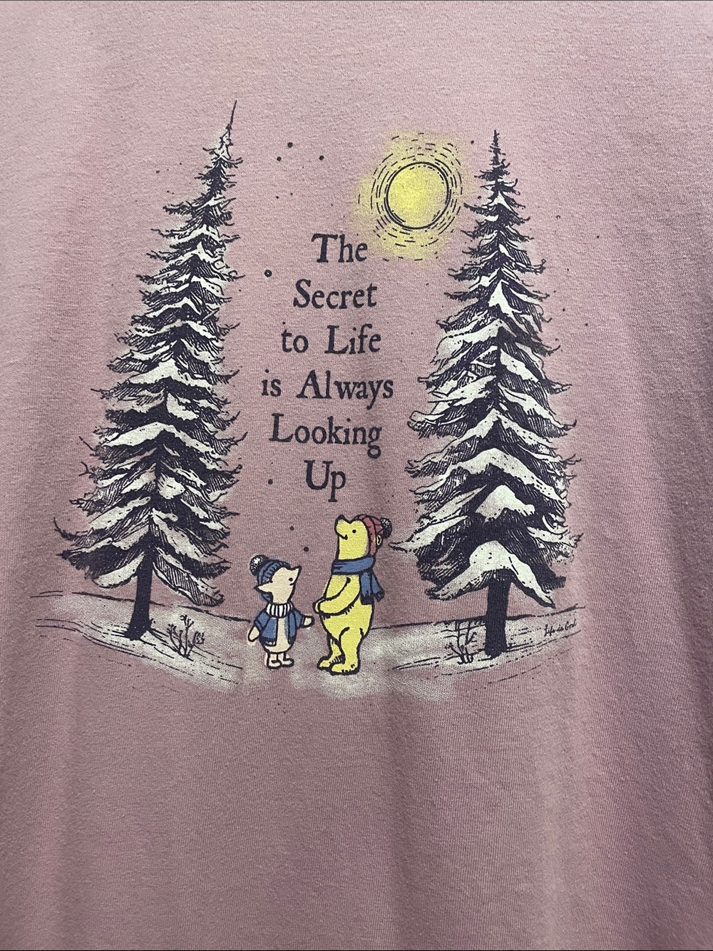 Life Is Good Lavender Forest Graphic Long Sleeve Tee - Picture 2 of 7